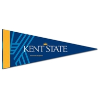 Durable, pennant measuring 5" x 12" with a 1" sewn strip.... from ASI 66390...