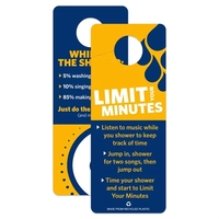 Plastic door knob hanger... from ASI 56950 Gill Studios Inc