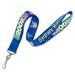 1" TrueColor Custom Anti-Microbial Lanyard