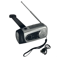 Dynamo Solar AM-FM Radio/flashlight with USB.... from ASI 63698 Justin Case®