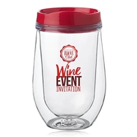 15oz Double Wall Acrylic Tumbler w/ Black Top... from ASI 39552 BEL Promo