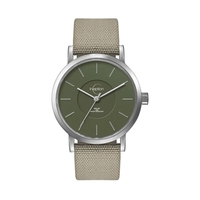 39MM, SS, SILVER CASE, 3-HAND "SOLAR" MVT