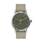 39MM, SS, SILVER CASE, 3-HAND "SOLAR" MVT