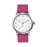 39MM, SS, SILVER CASE, 3-HAND "SOLAR" MVT