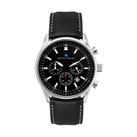 42.5MM, SS, SILVER CASE, CHRONO MVT, DTE