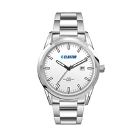 42MM SS, SILVER CASE, 3-HAND MVT, DTE... from ASI 67866 Logomark/Valumark