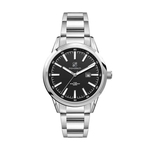 34MM SS, SILVER CASE, 3-HAND MVT, DTE