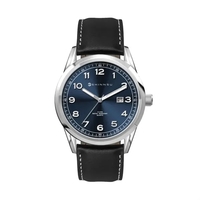 42MM SS, SILVER CASE, 3-HAND MVT, DTE... from ASI 67866 Logomark/Valumark