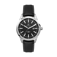 34MM SS, SILVER CASE, 3-HAND MVT, DTE... from ASI 67866 Logomark/Valumark