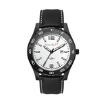 42MM, BLACK METAL CASE, 3-HAND MVT, DTE