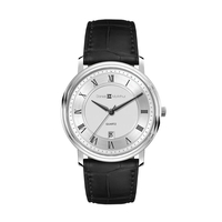 40MM, SS, SILVER CASE, 3-HAND MVT, DTE... from ASI 67866 Logomark/Valumark