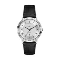 32MM, SS, SILVER CASE, 3-HAND MVT, DTE... from ASI 67866 Logomark/Valumark