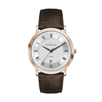 40MM, SS, RG CASE, 3-HAND MVT, DTE... from ASI 67866 Logomark/Valumark