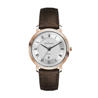 32MM, SS, RG CASE, 3-HAND MVT, DTE... from ASI 67866 Logomark/Valumark