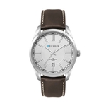 42MM, SILVER METAL CASE, 3-HAND MVT, DTE