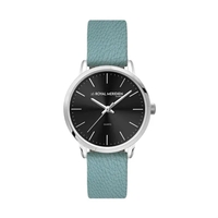 30.5MM, SILVER METAL CASE, 3-HAND MVT