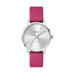 30.5MM, SILVER METAL CASE, 3-HAND MVT