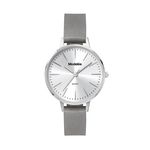 34MM, SILVER METAL CASE, 3-HAND MVT