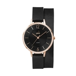 34MM, ROSE GOLD METAL CASE, 3-HAND MVT
