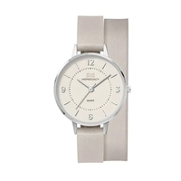 34MM, SILVER METAL CASE, 3-HAND MVT... from ASI 67866 Logomark/Valumark