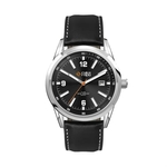 42MM, SS, SILVER CASE, 3-HAND MVT, DTE