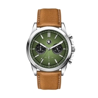 41MM, SILVER METAL CASE, CHRONO MVT... from ASI 67866 Logomark/Valumark