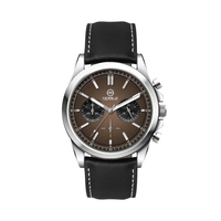 41MM, SILVER METAL CASE, CHRONO MVT... from ASI 67866 Logomark/Valumark