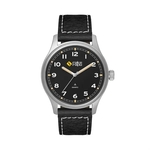 40MM, SILVER METAL CASE, 3-HAND MVT