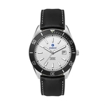 42MM, SS, SILVER CASE, BK BEZEL, "AUTOMATIC" MVT, DTE