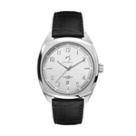 42MM, SS, SILVER CASE, 3-HAND MVT, DTE