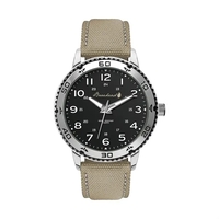 46MM, SILVER METAL CASE, 3-HAND MVT... from ASI 67866 Logomark/Valumark