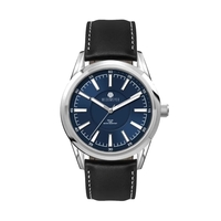 42MM, SS, SILVER CASE, 3-HAND "SOLAR" MVT... from ASI 67866 Logomark/Valumark