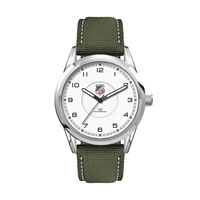 42MM, SS, SILVER CASE, 3-HAND "SOLAR" MVT... from ASI 67866 Logomark/Valumark