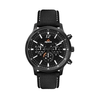 45MM, BLACK METAL CASE, CHRONO MVT... from ASI 67866 Logomark/Valumark