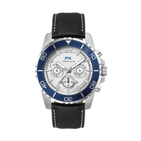 44MM, SILVER METAL CASE, BL BEZEL, CHRONO MVT... from ASI 67866...