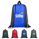 210D Polyester Drawstring Gym & Sports Travel Backpack