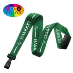 1" TrueColor Custom Bamboo Lanyard