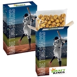 Baseball Concession Snack Popcorn Box - Caramel Popcorn