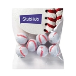 Large Homerun Header Bag- Chocolate Baseballs