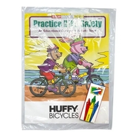 Bike safety themed fun pack with a 16 page coloring book,... from ASI 98360...