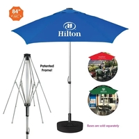 The Vented Cafe Market Patio Umbrella - Commercial Quality