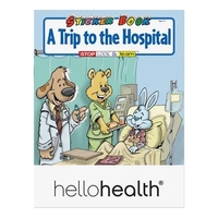 8" x 10 1/2" hospital sticker book with 8 pages.... from ASI 98360 WOWLine /...