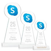 The Laidlaw VividPrint™/Etch Award features beautiful Starfire Crystal with a...