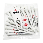 Poly Bag Set w/ 20 Tees 2 Markers & 1 Divot