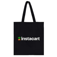 Lightweight 6 oz cotton basic tote with an open design and... from ASI 40544...