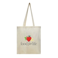 Lightweight 5 oz cotton basic tote with an open design and... from ASI 40544...