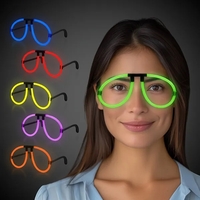 Assorted 6 pack of neon glow eyeglasses.... from ASI 42016 Brighter...