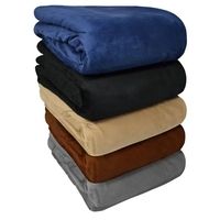 60"W x 72"H x 3/16"D 100% polyester blanket in vinyl bag... from ASI 40544...