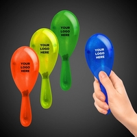 7" glitter maraca made of plastic.... from ASI 42016 Brighter Promotions Inc...