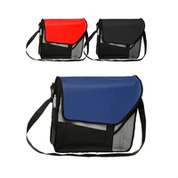 Nonwoven Slant Flap Messenger Bag with Shoulder Strap